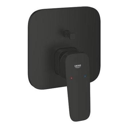 GROHE Cubeo – Single-lever bath mixer, Matte Black 1017782430