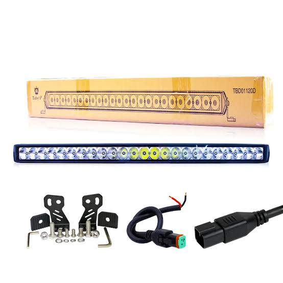Toby’s 30-Inch 120W Single-Row Spot LED Light Bar – IP68 Waterproof