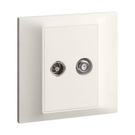 R396 V6 White V6-011 Satellite Socket
