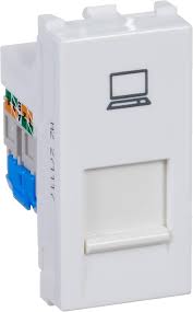 R398 V6 White V6-014 Computer Socket