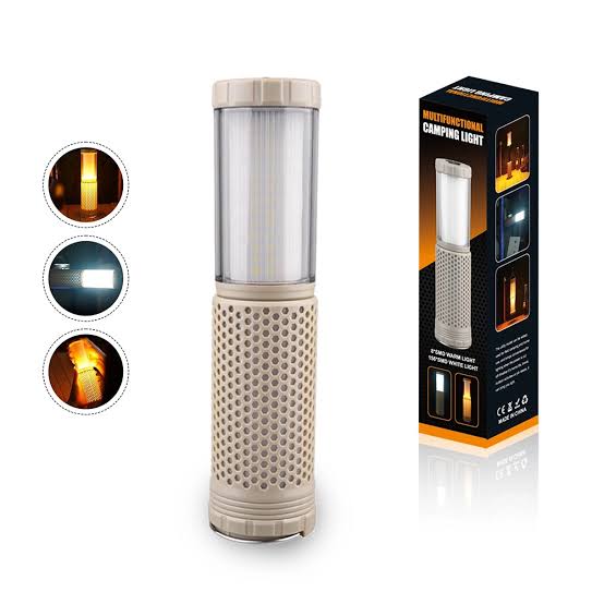 Toby’s CPL-T33 Multifunctional Rechargeable Camping Light with Warm & White LED