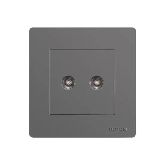 FE381 V7 Gray V7-010 TV Socket