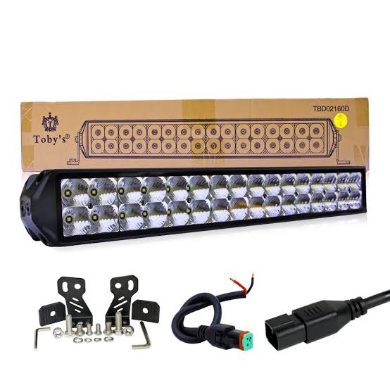 Toby’s 20-Inch 160W Double-Row Spot LED Light Bar – IP68 Waterproof