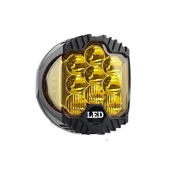 Toby’s 7-Inch 60W Yellow LED Headlight for Jeep Wrangler – 1 Piece