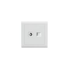 D1-015 TV & 6 Core Telephone Socket