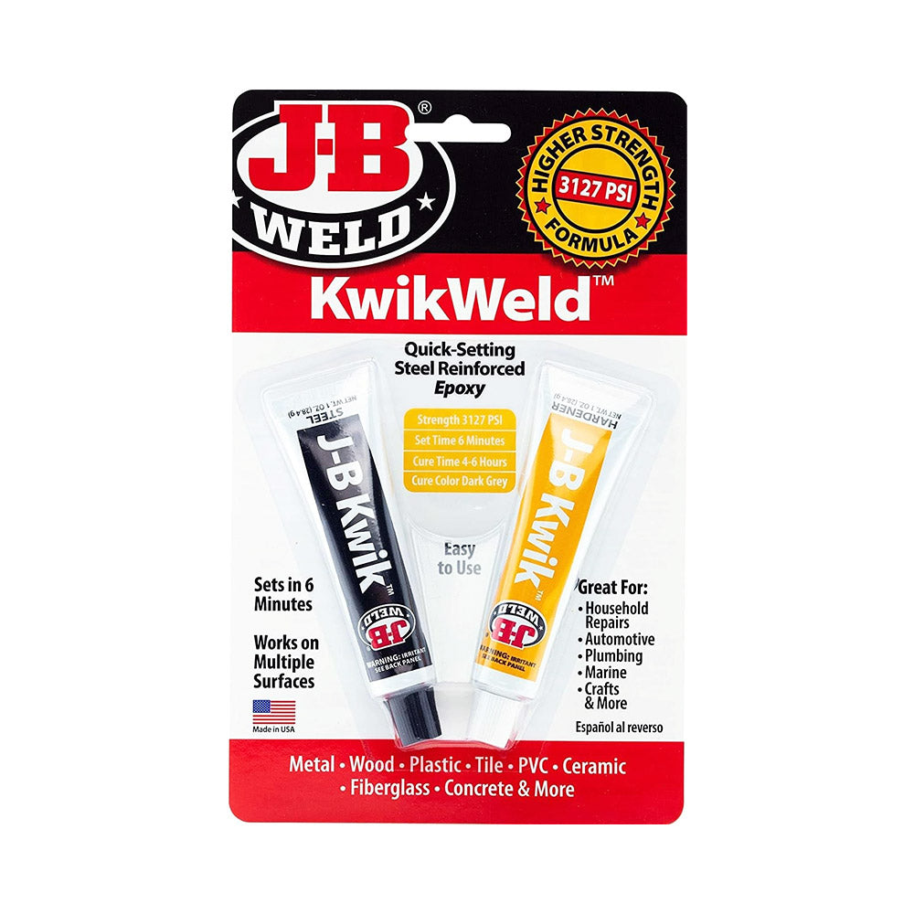 إيبوكسي فولاذي سريع التصلب من Jb Weld Kwikweld