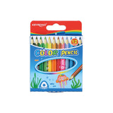 Keyroad Short Coloured Pencils