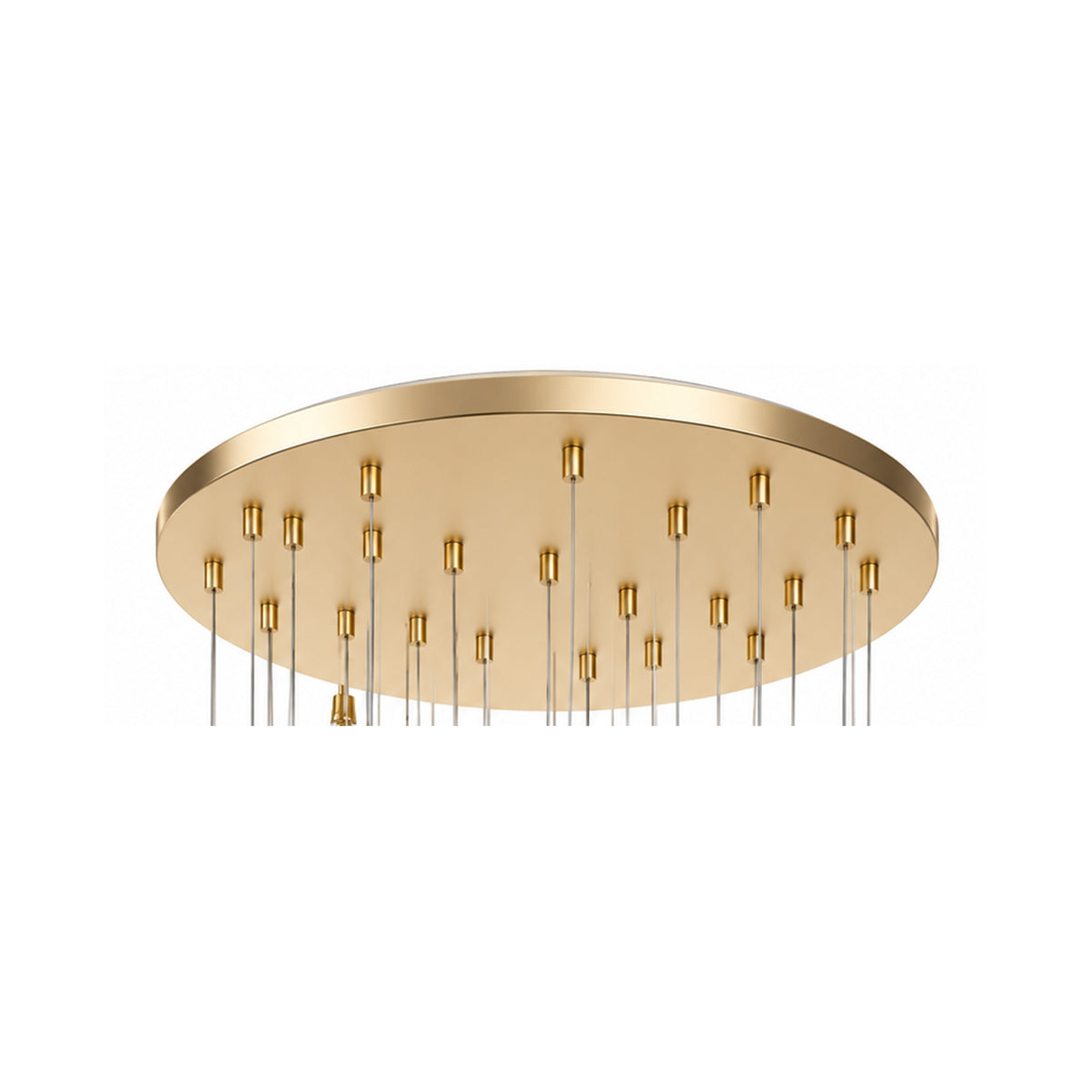 Base-7351 Base GD-D150*H70mm-Iron-GOLD-3000+6000K