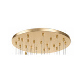 Base-7351 Base GD-D150*H70mm-Iron-GOLD-3000+6000K