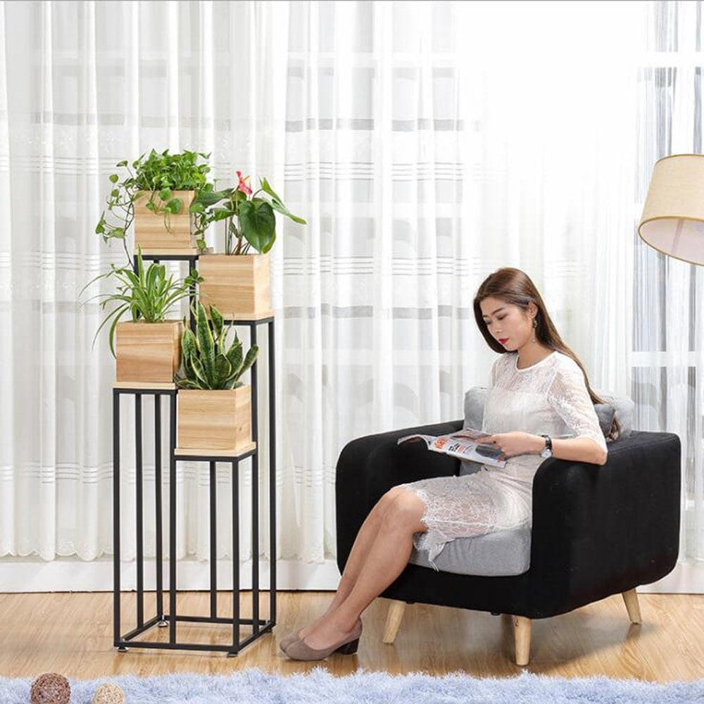Metal Flower Display Cy0023 - White