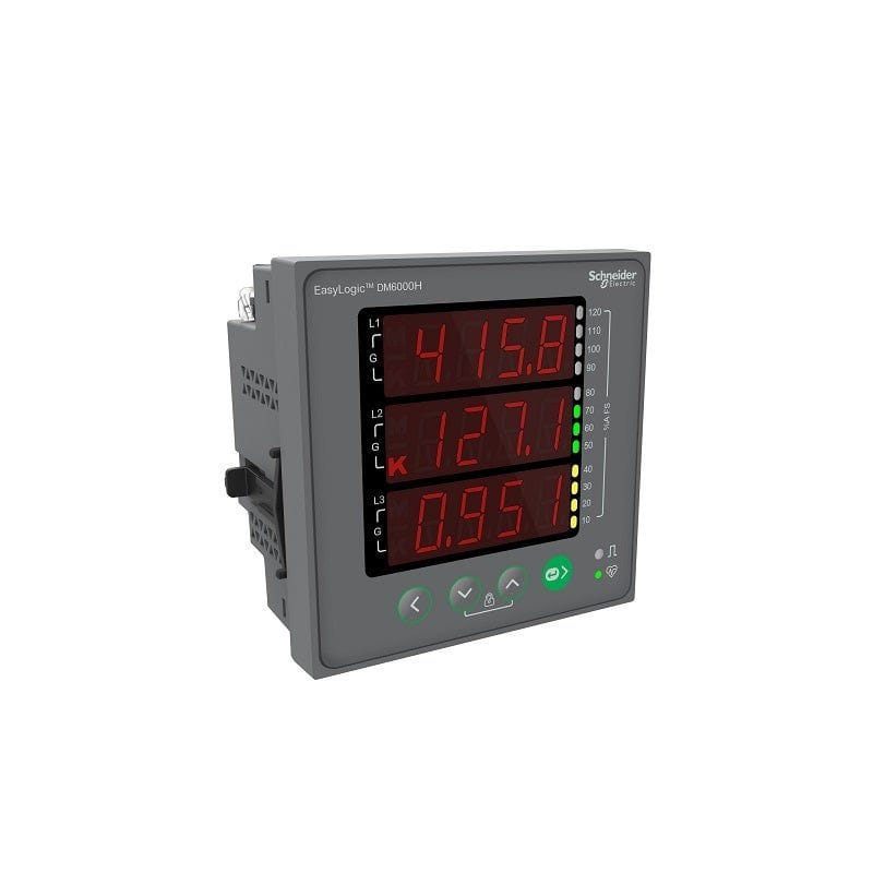 SCHNEIDER – Dm6000H Digital Panel Meters, Basic W/O Communications, Supplier Part Number: METSEDM6000HCL10NC Qatar