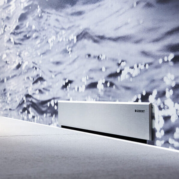 Geberit 231.010.FW.1 Brushed SS Wall Drain