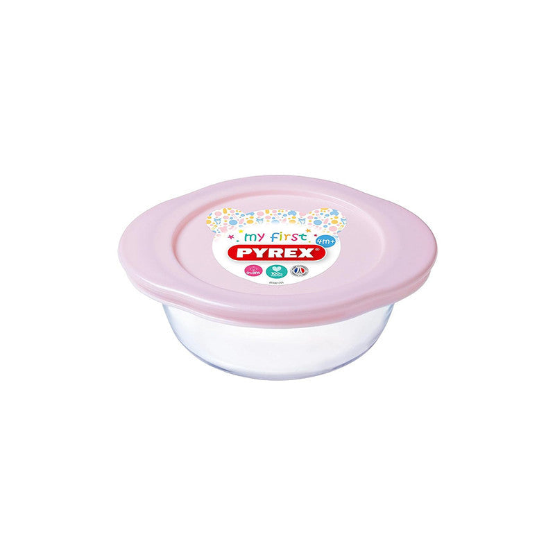 Pyrex 0.4l Round Dish With Lid