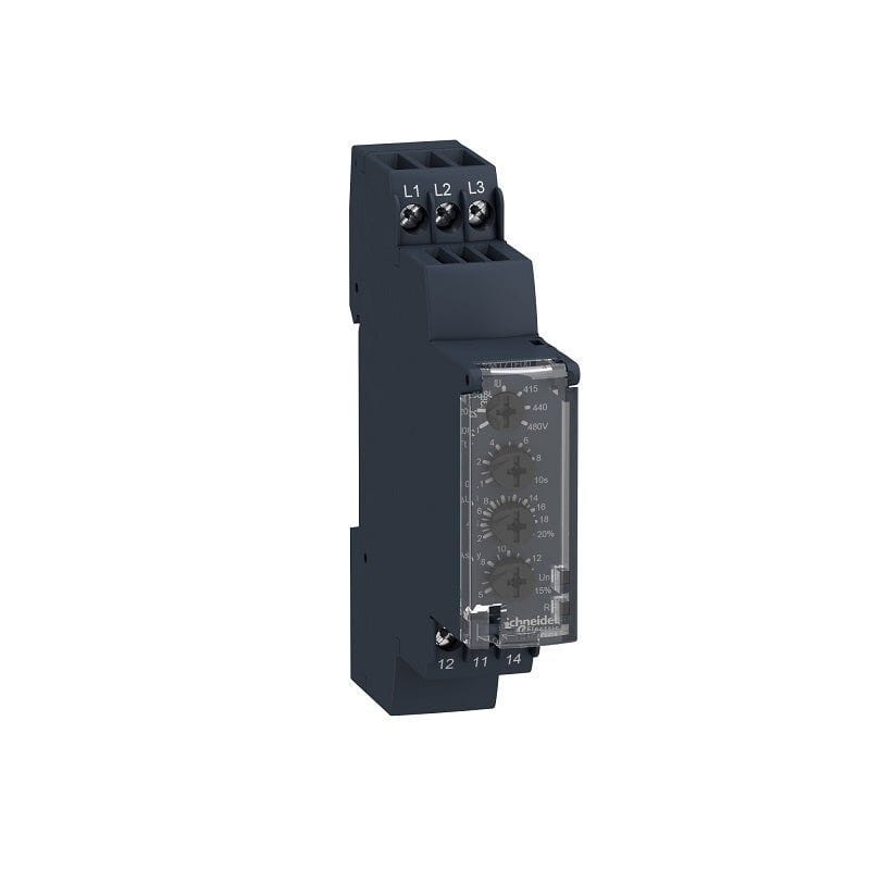 SCHNEIDER – Harmony – 3P Supply Control Relay, Range 208 to 480 VAC, Supplier Part Number: RM17TE00 Qatar