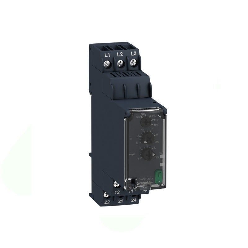 SCHNEIDER – Asymmetry Control Relay 3Ph 380-480V AC, Supplier Part Number: RM22TA33 Qatar