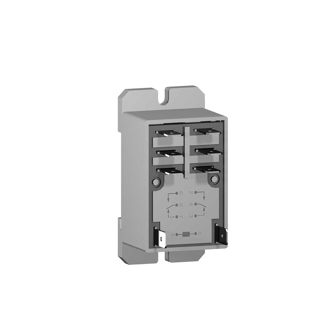 SCHNEIDER – Interface Plug-In Relay, Zelio Rsb, 2 C/O, 120 V AC, 8 A, With Socket, Supplier Part Number: RSB2A080F7S Qatar
