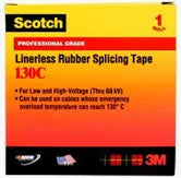3M Scotch Linerless Rubber Splicing Tape 130C