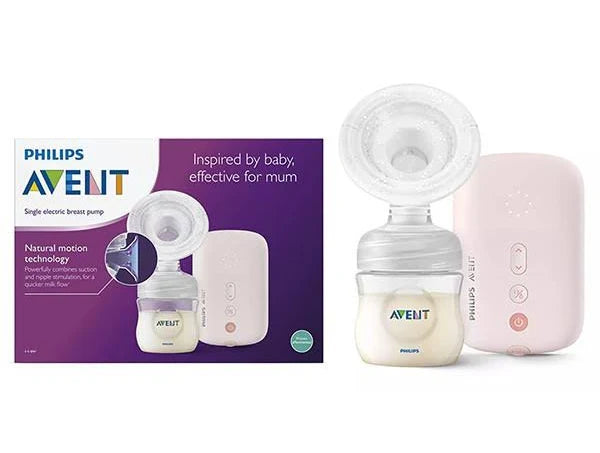 Philips Avent SCF395/11 Comfort Single Electric Breast Pump (White)