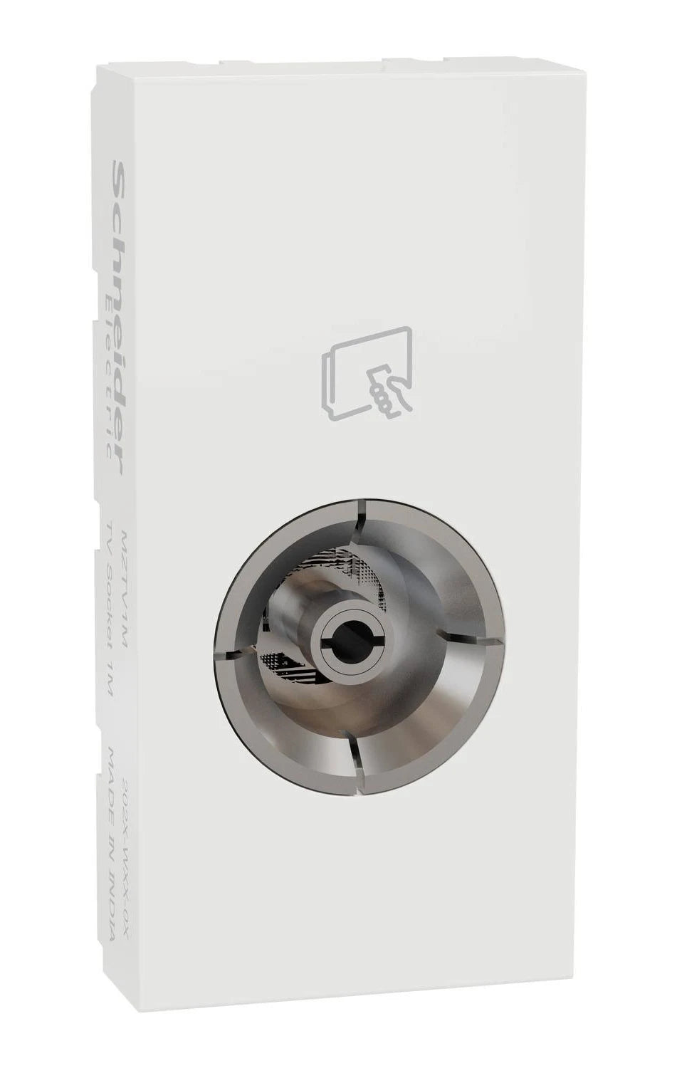 R104 MODI Bakelite Satellite Socket MD-HWD5024 – Single Gang TV Satellite Wall Outlet