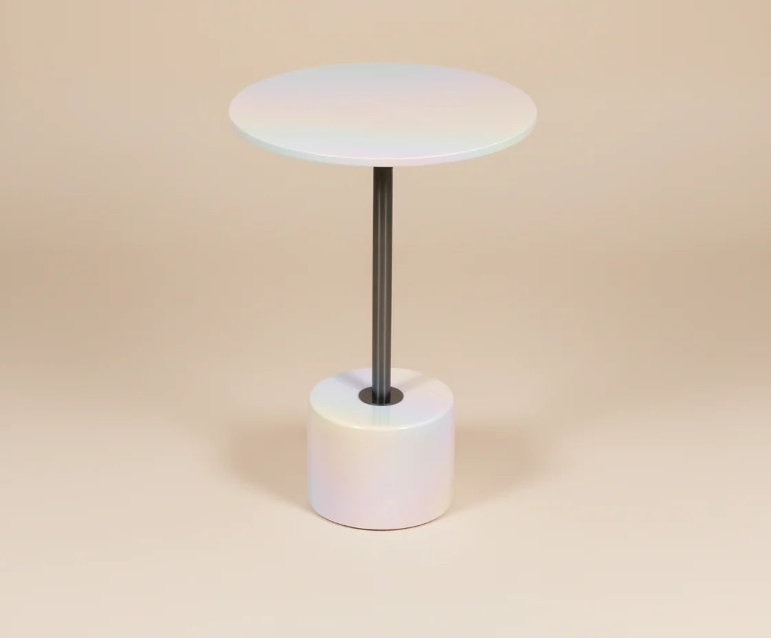 طاولة جانبية 495# (أبيض) 