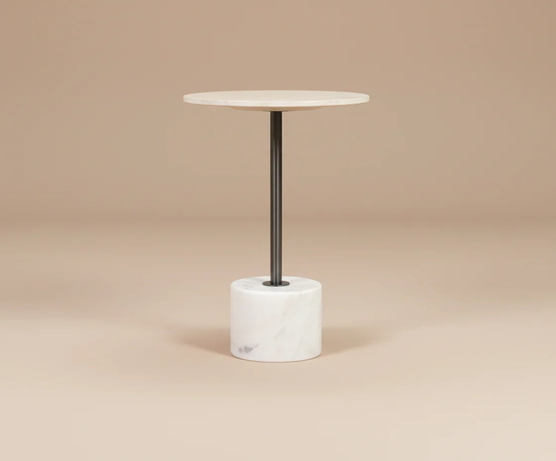 طاولة جانبية 495# (أبيض) 