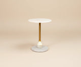 طاولة جانبية TKD-3 – سطح رخامي 