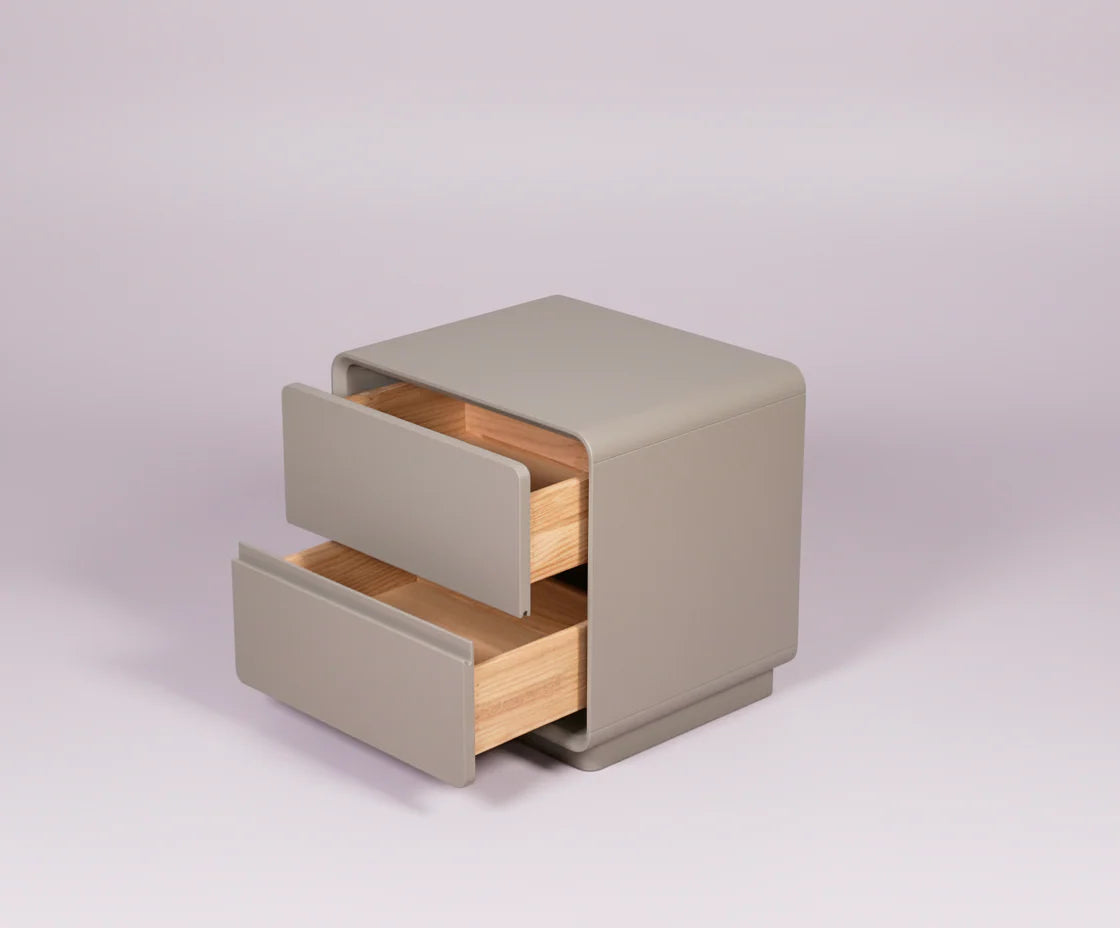 Side Table 871 (Beige, 500×400×490 mm)