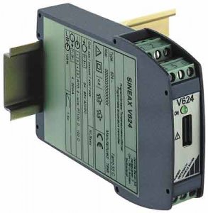 Gossen Metrawatt SINEAX V624 Temp. Transducer, RTD/TC Inputs, with Electr. Isolation, Ex/NEx QATAR