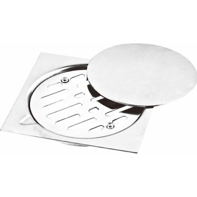 MODI Stainless Floor Drain With Cover MD-HWS9001 15×15CM Stainless Steel Bathroom Floor Drain