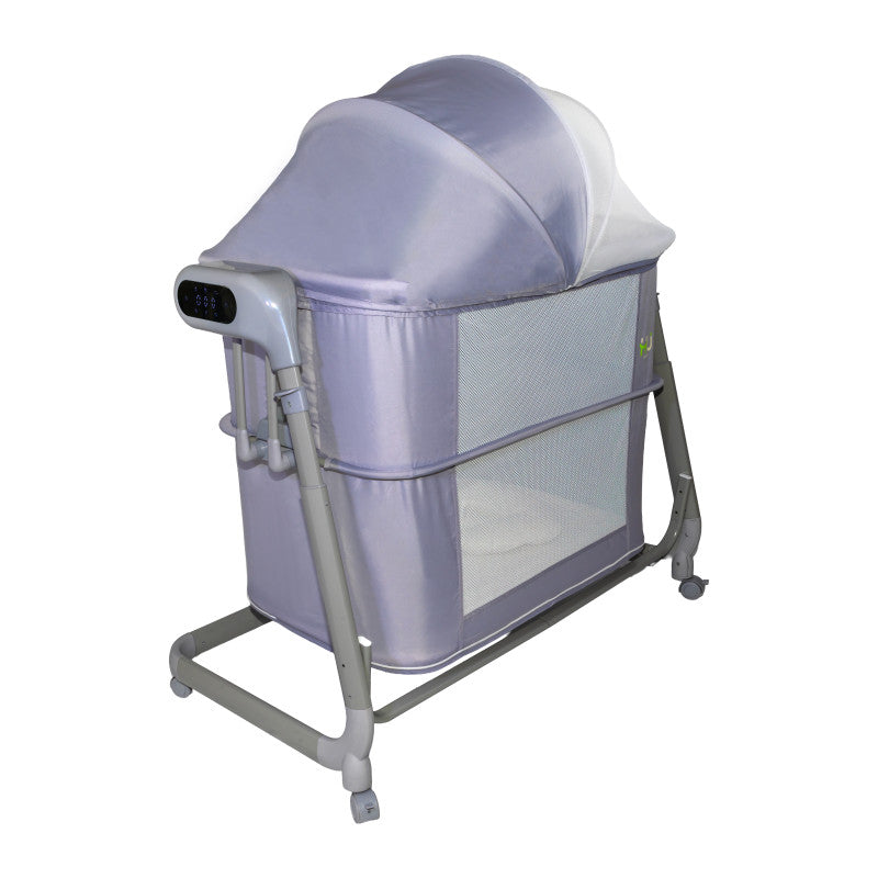 Multifunctional Auto Swing Bassinet HBA-1002 – 5 Playpen Modes with Bluetooth & Remote Control