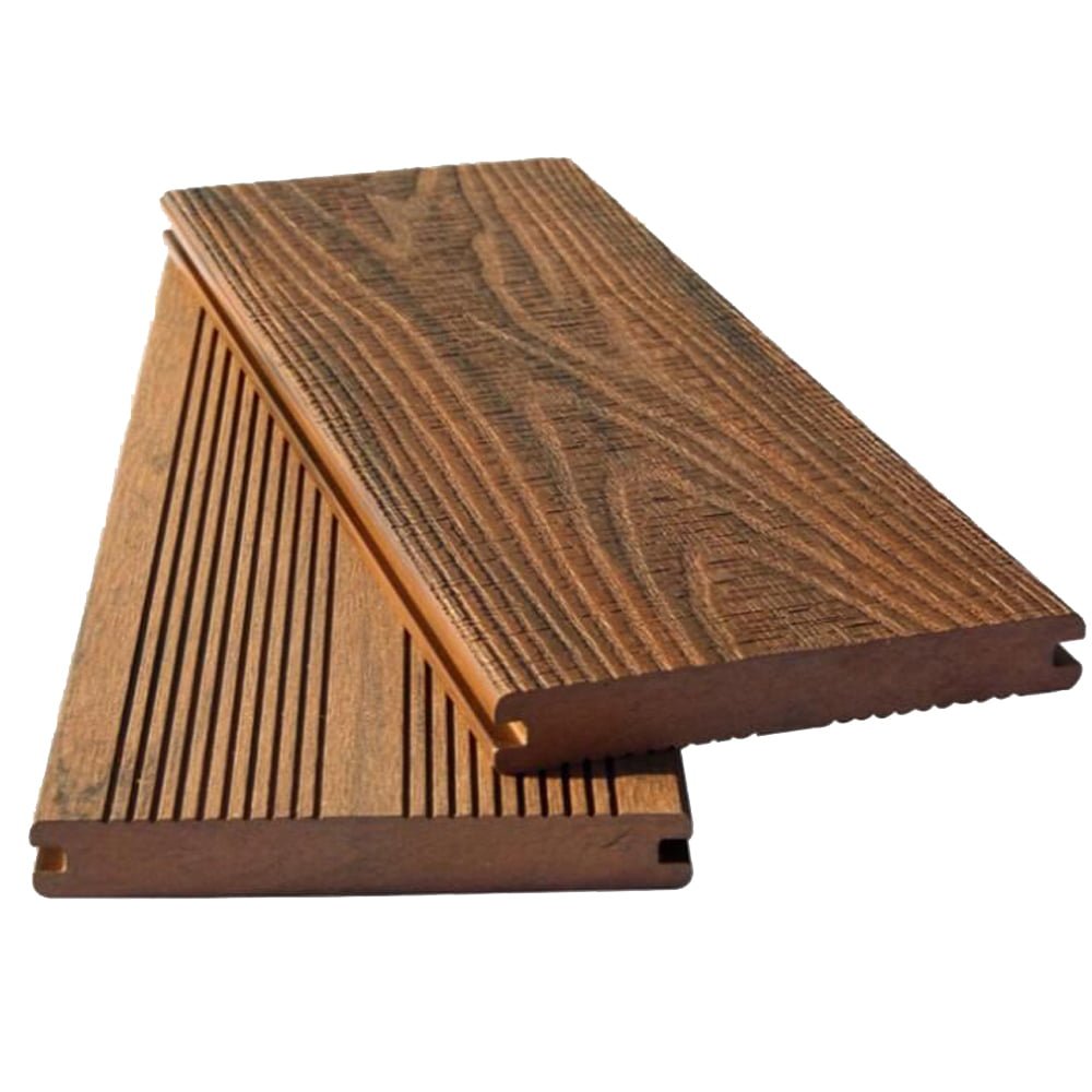 Wpc Solid Deck - Embossed Surface