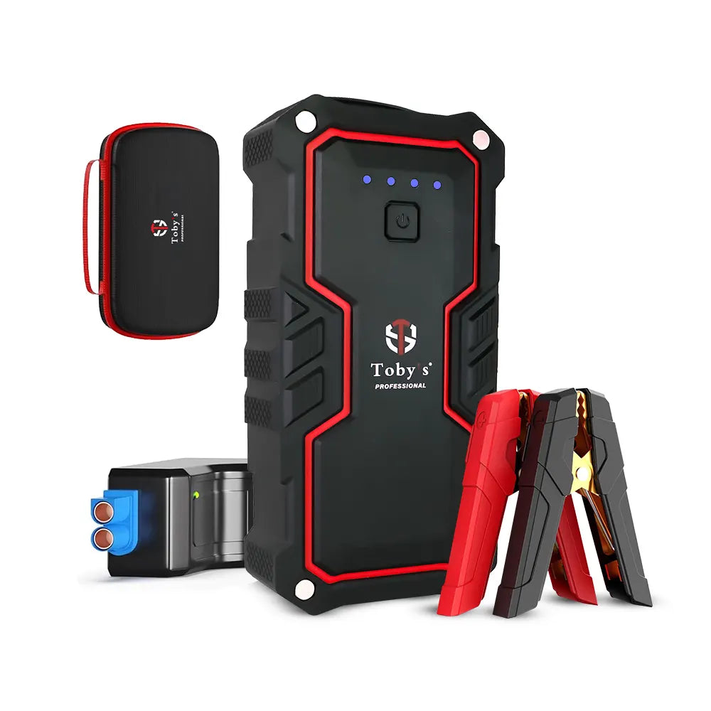 Toby’s X16 Multifunction Portable Car Jump Starter Power Bank 16000mAh 12V Emergency Charger