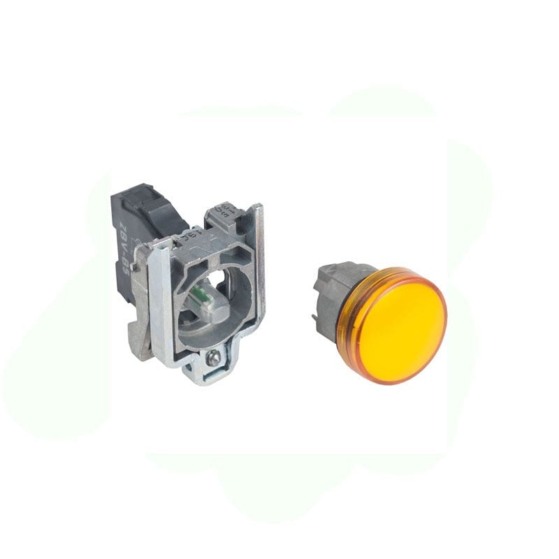 SCHNEIDER – Pilot Light Integral Led, 24V AC/DC, Yellow, Supplier Part Number: XB4BVB5 Qatar