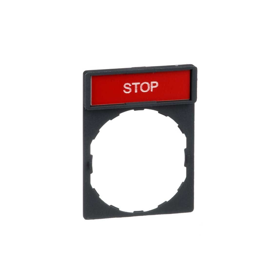 SCHNEIDER – Legend Holder 30 x 40mm With Legend 8 x 27mm With Marking Stop, Supplier Part Number: ZBY2304 Qatar