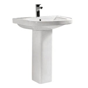 Pedestal wash basin