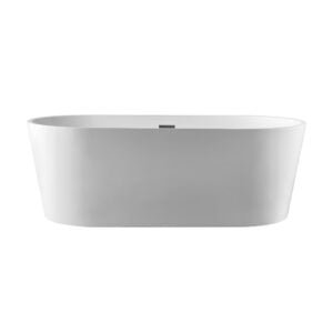 Acrylic Bath Tub 1690x800x580MM - White (BT 03-170)