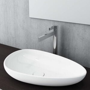 Bowl Washbasin without Tap White Color