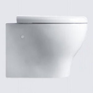 Wall Hung Toilet Without Rim White Color