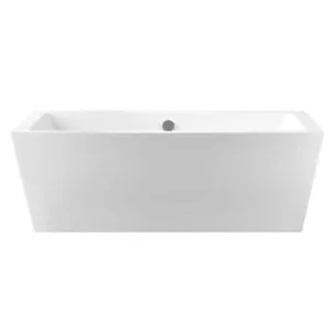 Freestanding Acrylic Bathtub White Color