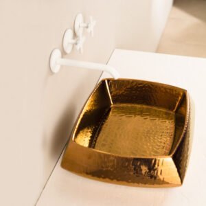 Hasana Luxury Bronze Wash Basin Bronze Color