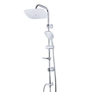 Massimo Umbrella Shower Set Chrome COLOR