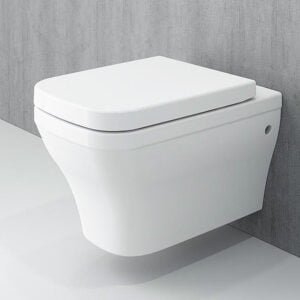 Rimless Wall Hung Without Bidet Pipe Firenze Glossy White