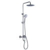 shower column chrome