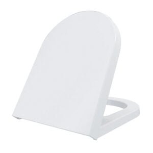 Soft Toilet Close Seat & Cover Venezia Glossy White Color