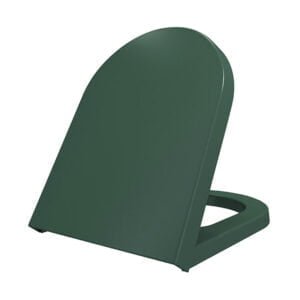 Soft Toilet Close Seat & Cover Venezia Matt Green Color