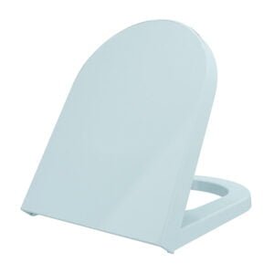 Soft Toilet Close Seat & Cover Venezia Matt Ice Blue Color