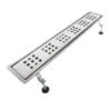 Stainless Steel Floor Channel w/siphon- Micro Box