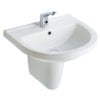 TERRA Wash Basin White Color