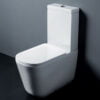 ribeca Close Coupled WC Pan White Color