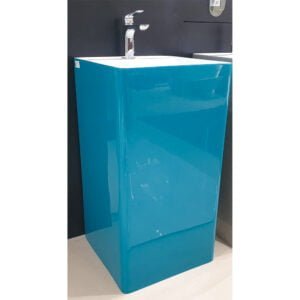 Wash Basin Drain With Tap Hole BLUE Color